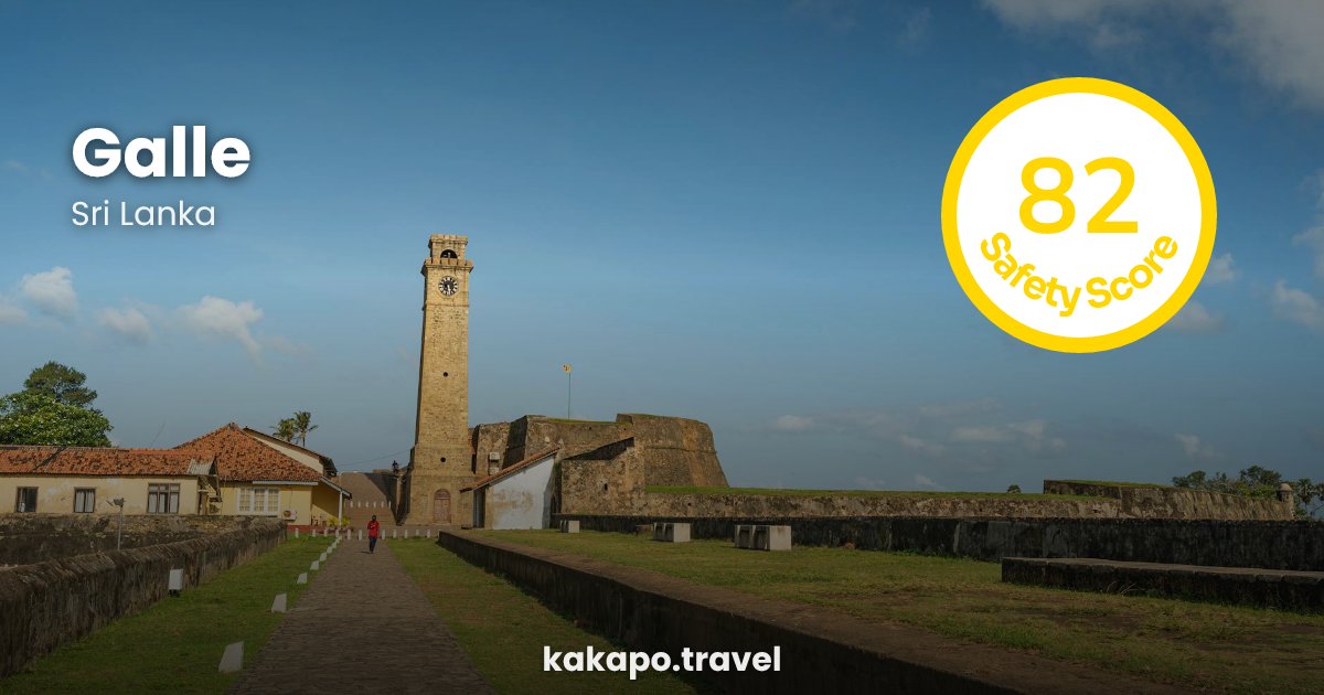Is Galle, Sri Lanka safe? — Kakapo travel safety guide