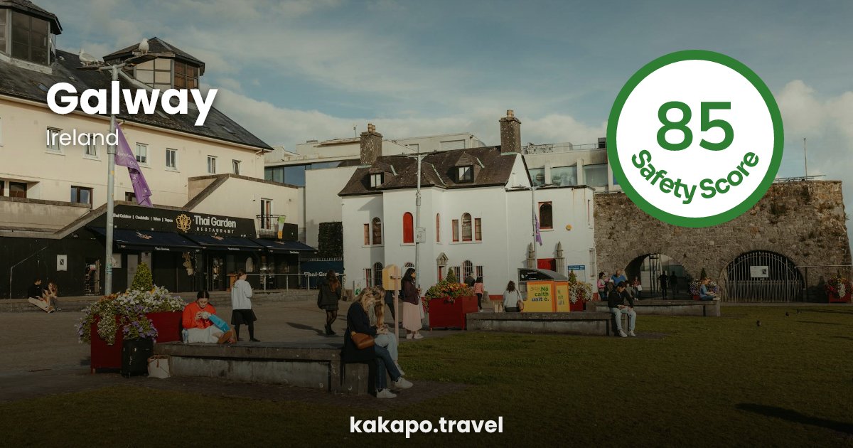 Is Galway, Ireland safe? — Kakapo travel safety guide
