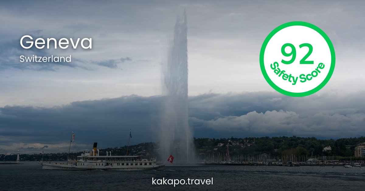 Is Geneva, Switzerland safe? — Kakapo travel safety guide