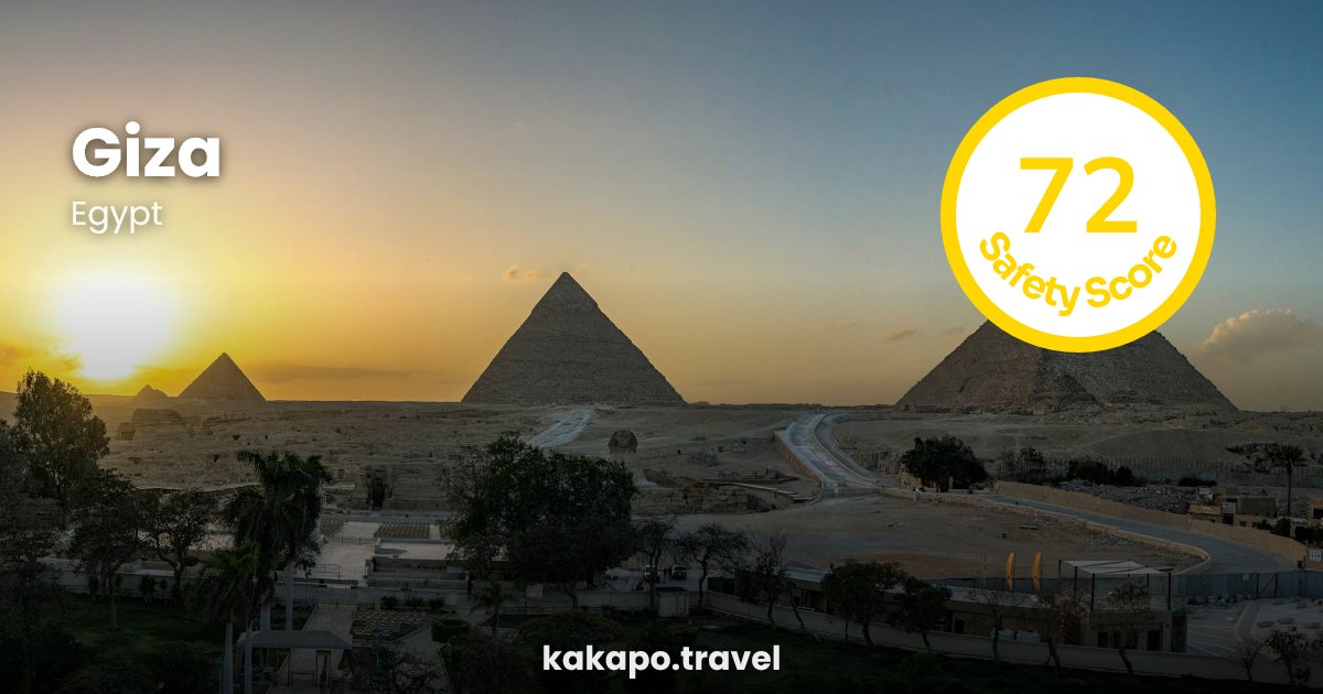 Is Giza, Egypt safe? — Kakapo travel safety guide