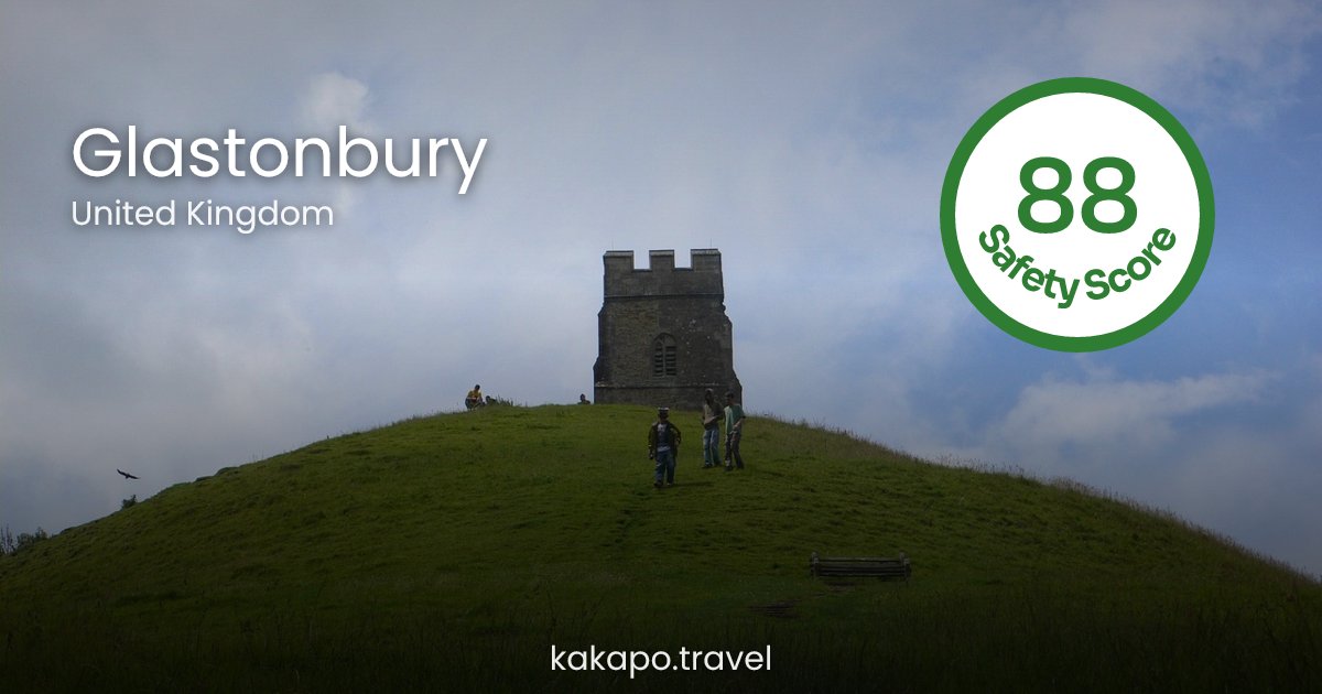 Is Glastonbury, United Kingdom safe? — Kakapo travel safety guide