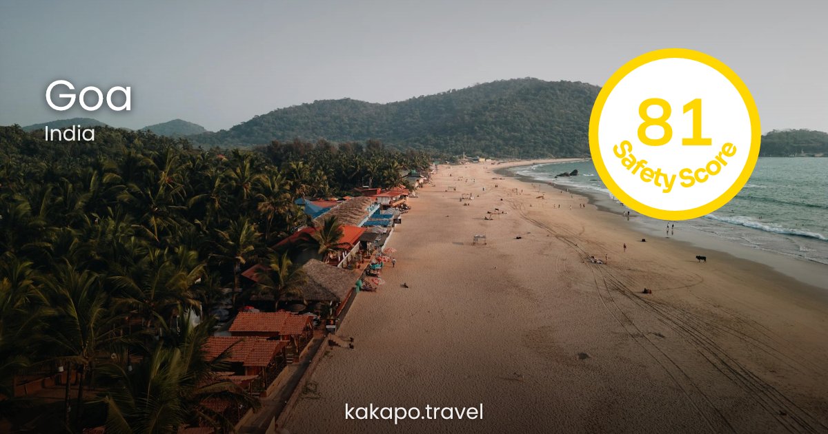 Is Goa, India safe? — Kakapo travel safety guide