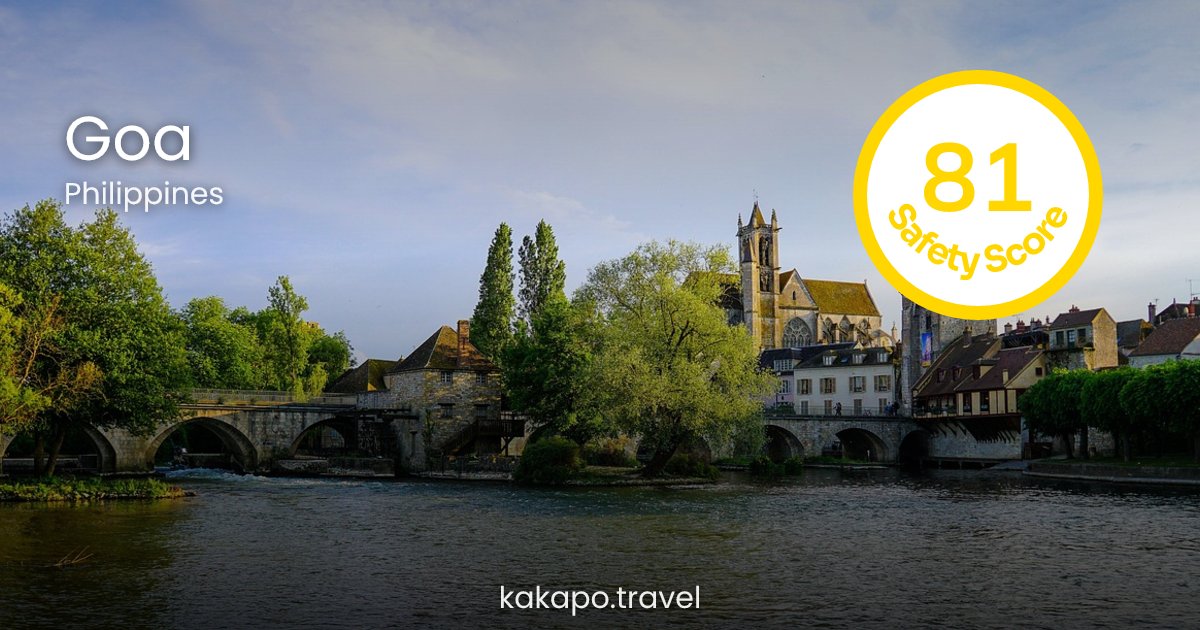 Is Goa, Philippines safe? — Kakapo travel safety guide