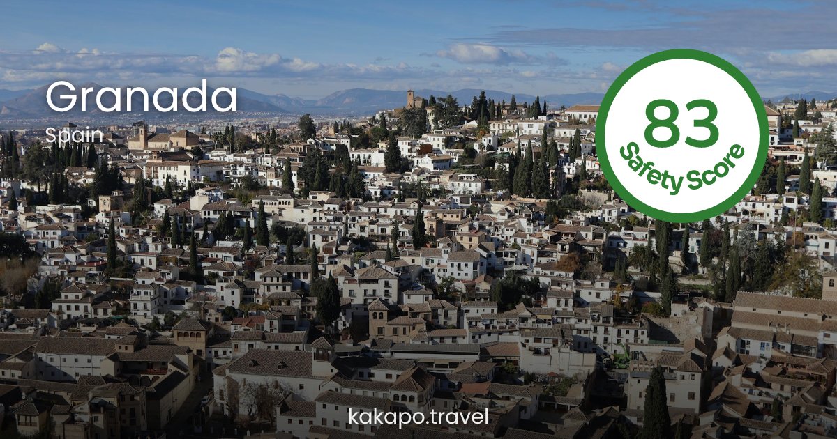 Is Granada, Spain safe? — Kakapo travel safety guide