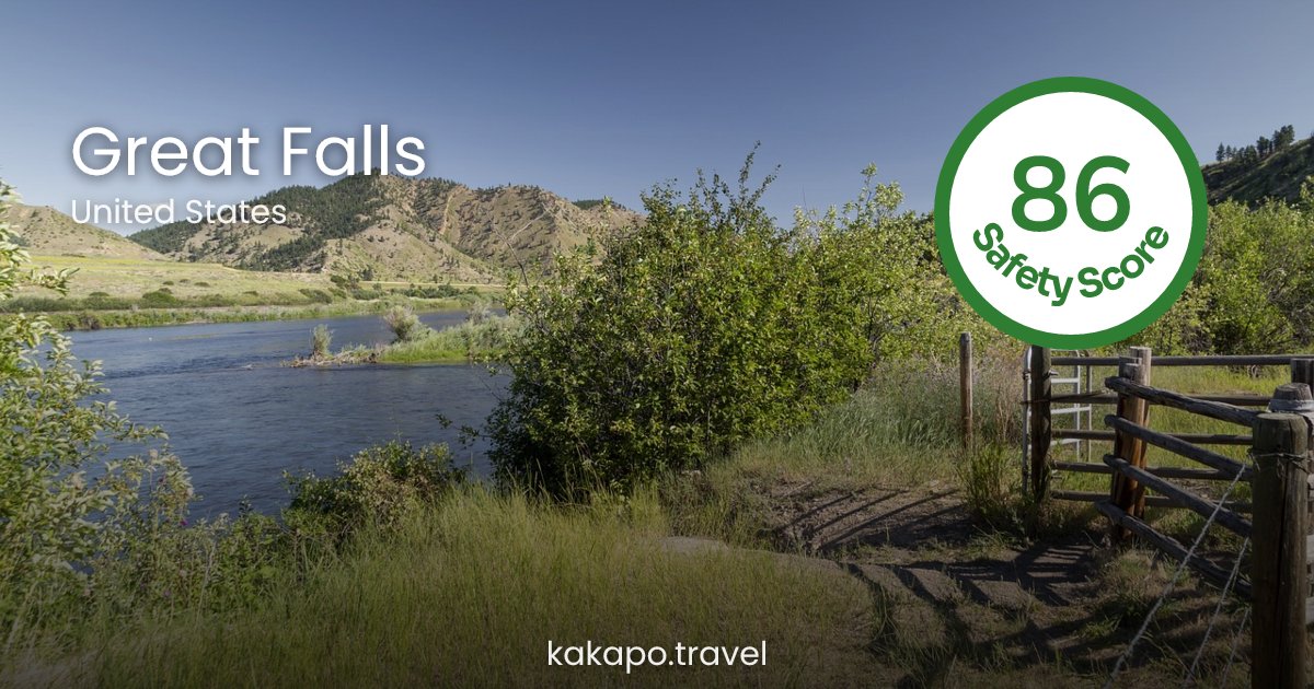 Is Great Falls, United States safe? — Kakapo travel safety guide