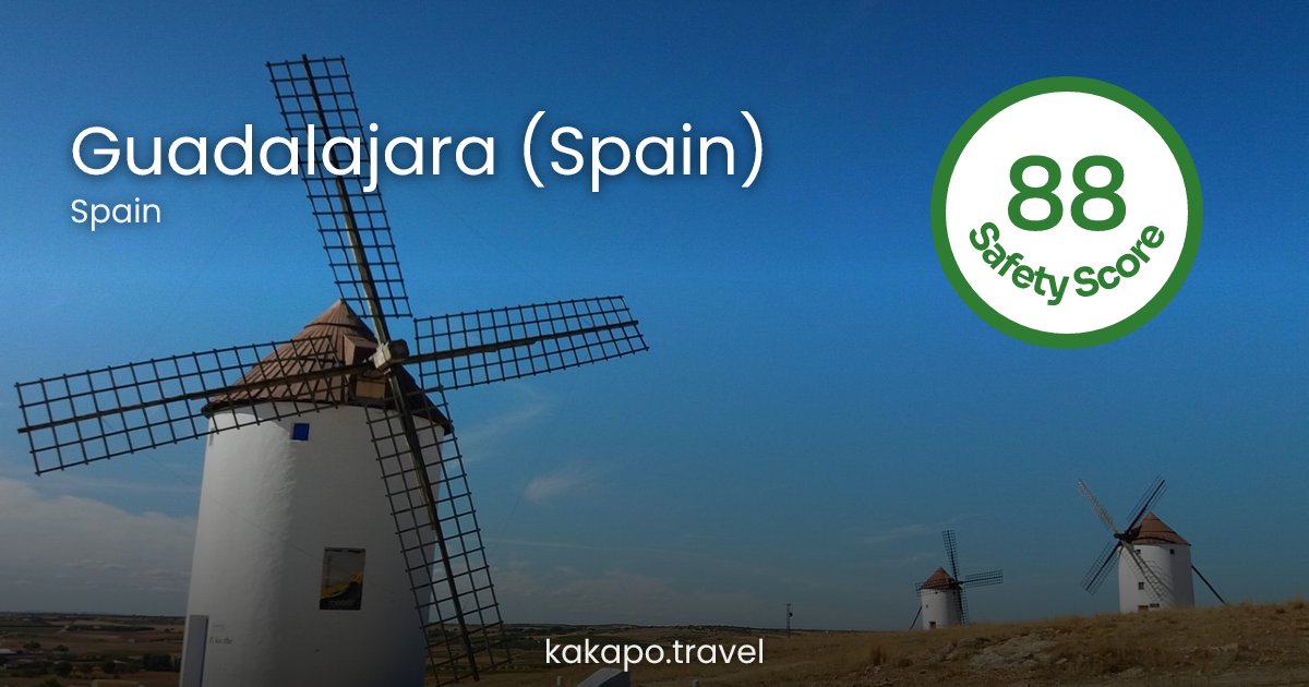 Is Guadalajara (Spain), Spain safe? — Kakapo travel safety guide