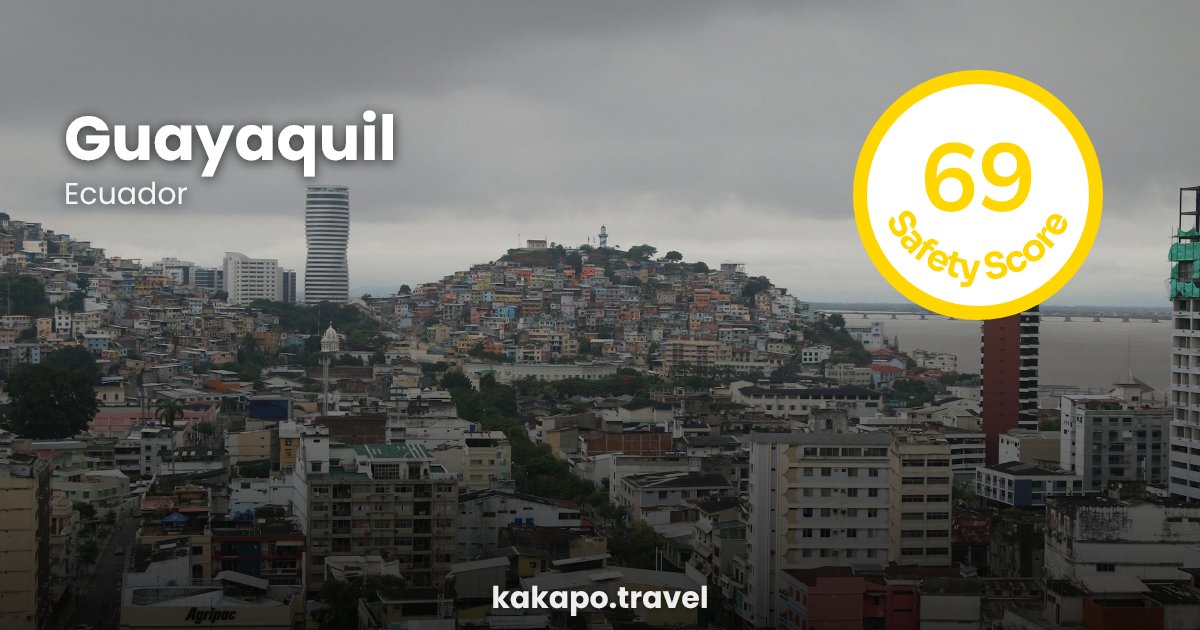 Is Guayaquil, Ecuador safe? — Kakapo travel safety guide