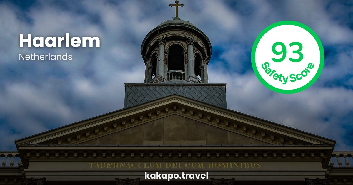 Is Haarlem, Netherlands safe? — Kakapo travel safety guide