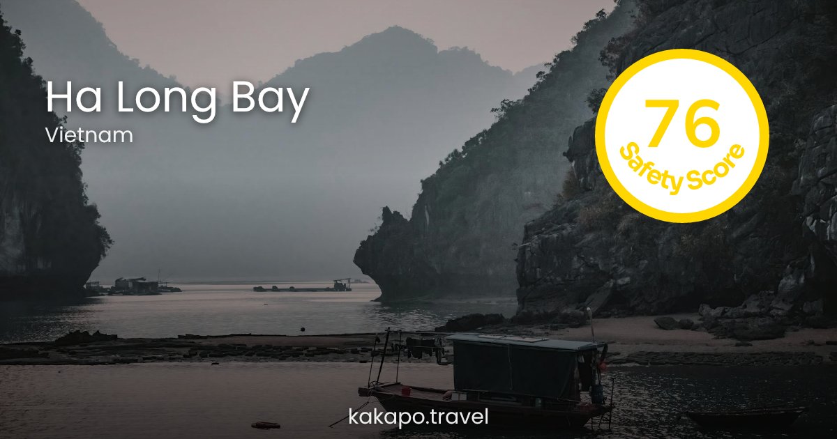 Is Ha Long Bay, Vietnam safe? — Kakapo travel safety guide