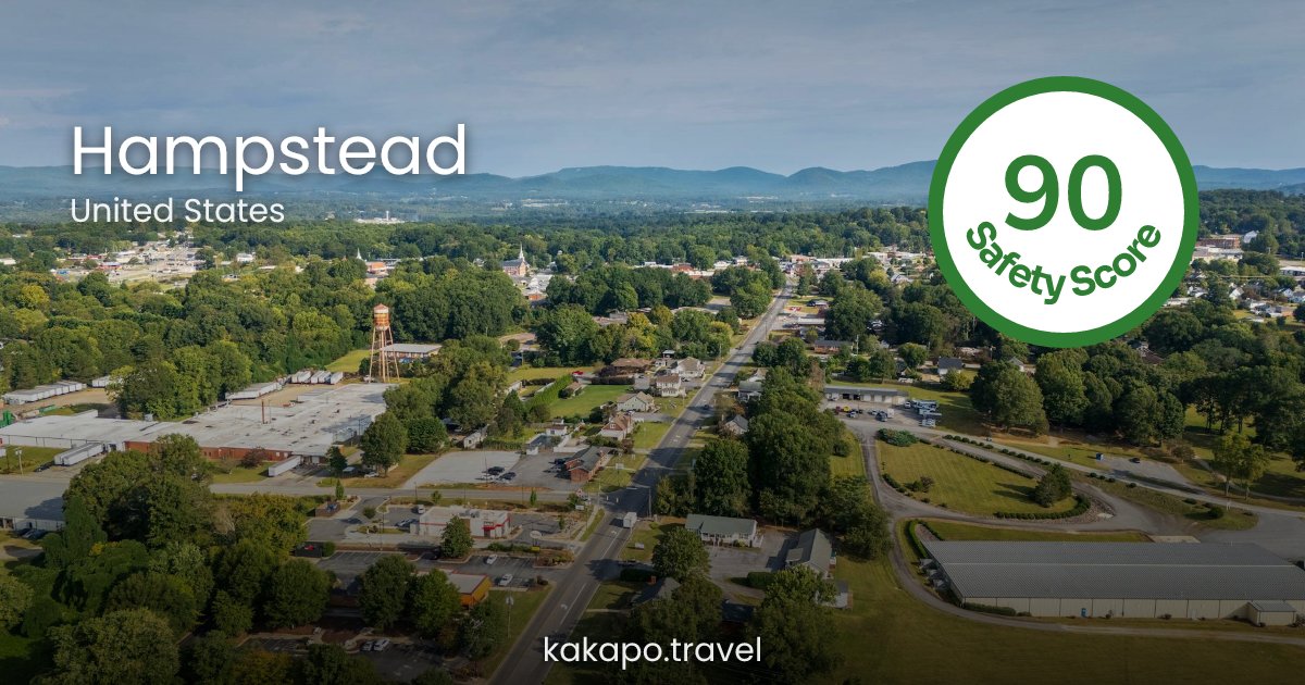 Is Hampstead, United States safe? — Kakapo travel safety guide