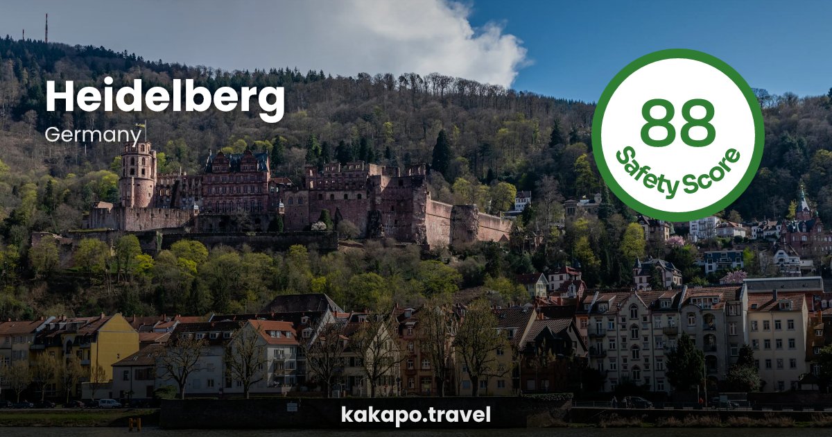 Is Heidelberg, Germany safe? — Kakapo travel safety guide