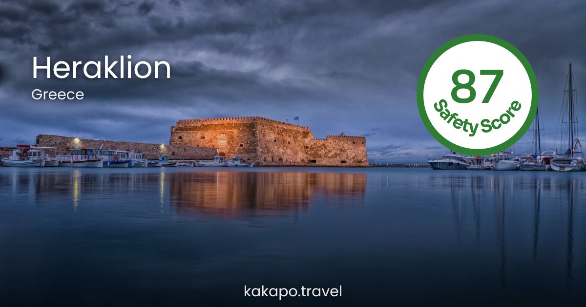 Is Heraklion, Greece safe? — Kakapo travel safety guide