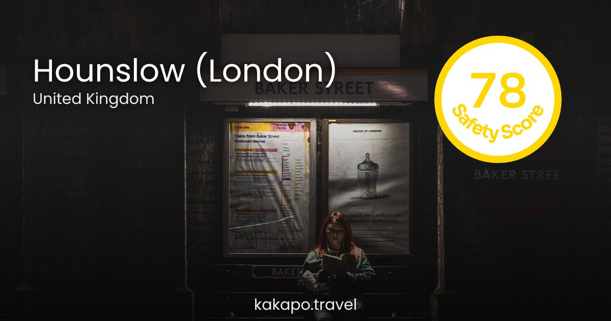 Is Hounslow (London), United Kingdom safe? — Kakapo travel safety guide