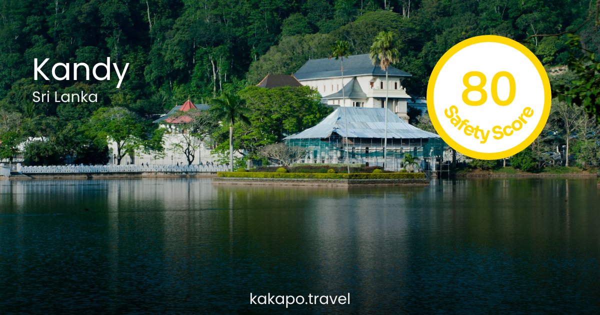 Is Kandy, Sri Lanka safe? — Kakapo travel safety guide