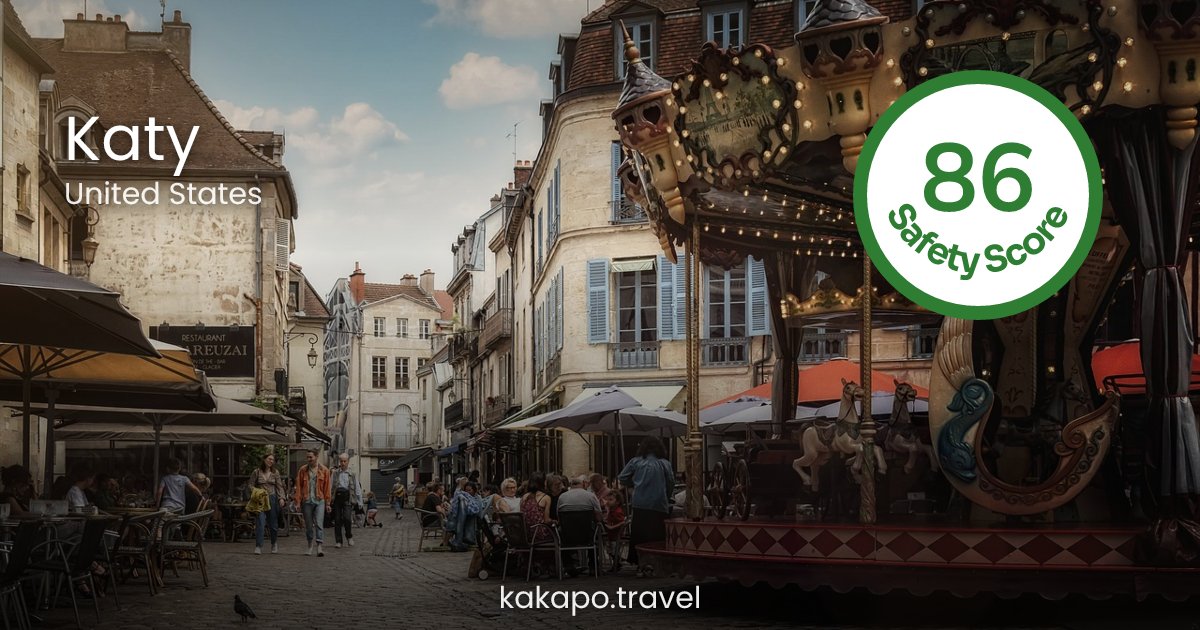 Is Katy, United States safe? — Kakapo travel safety guide