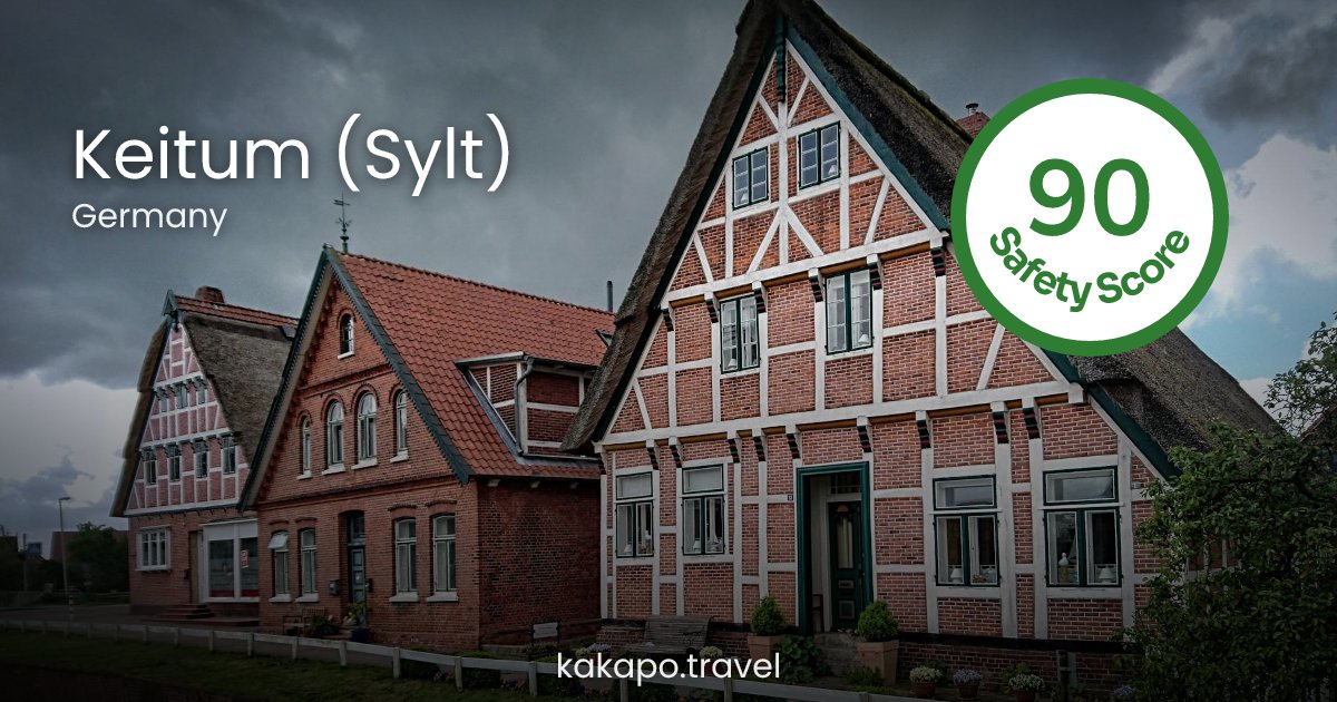 Is Keitum (Sylt), Germany safe? — Kakapo travel safety guide