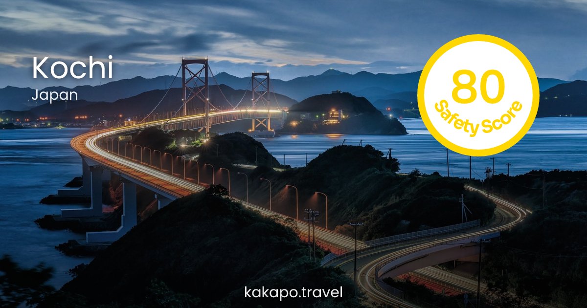 Is Kochi, Japan safe? — Kakapo travel safety guide