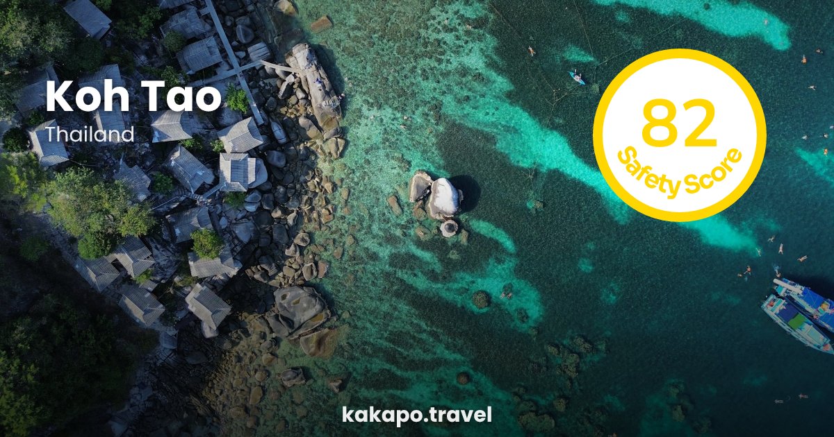 Is Koh Tao, Thailand safe? — Kakapo travel safety guide