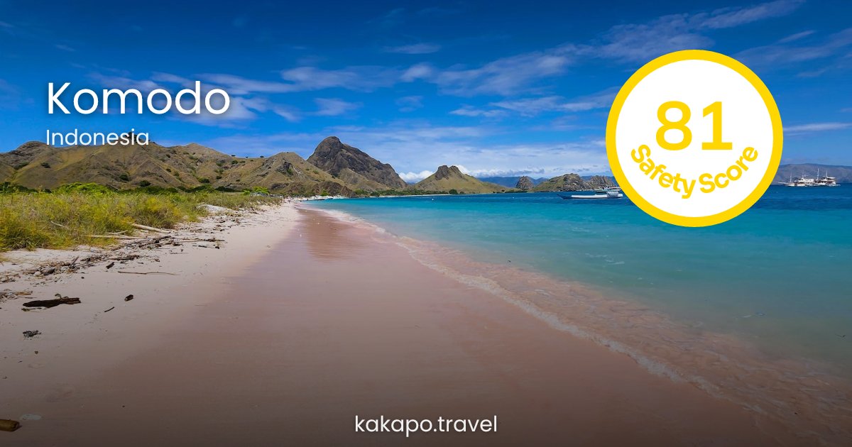 Is Komodo, Indonesia safe? — Kakapo travel safety guide