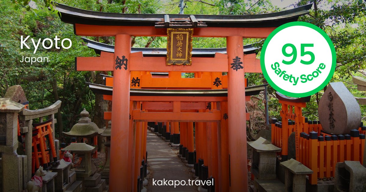 Is Kyoto, Japan safe? — Kakapo travel safety guide