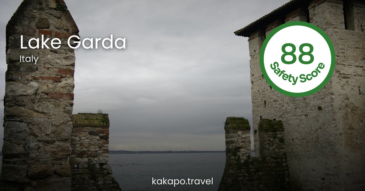 Is Lake Garda, Italy safe? — Kakapo travel safety guide