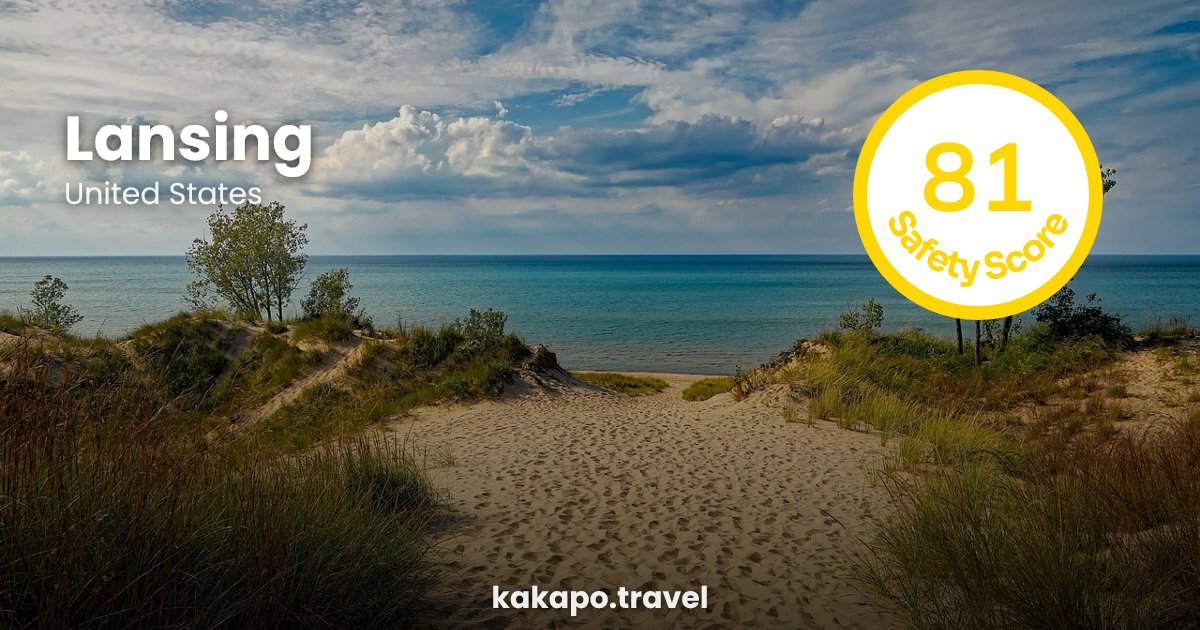 Is Lansing, United States safe? — Kakapo travel safety guide