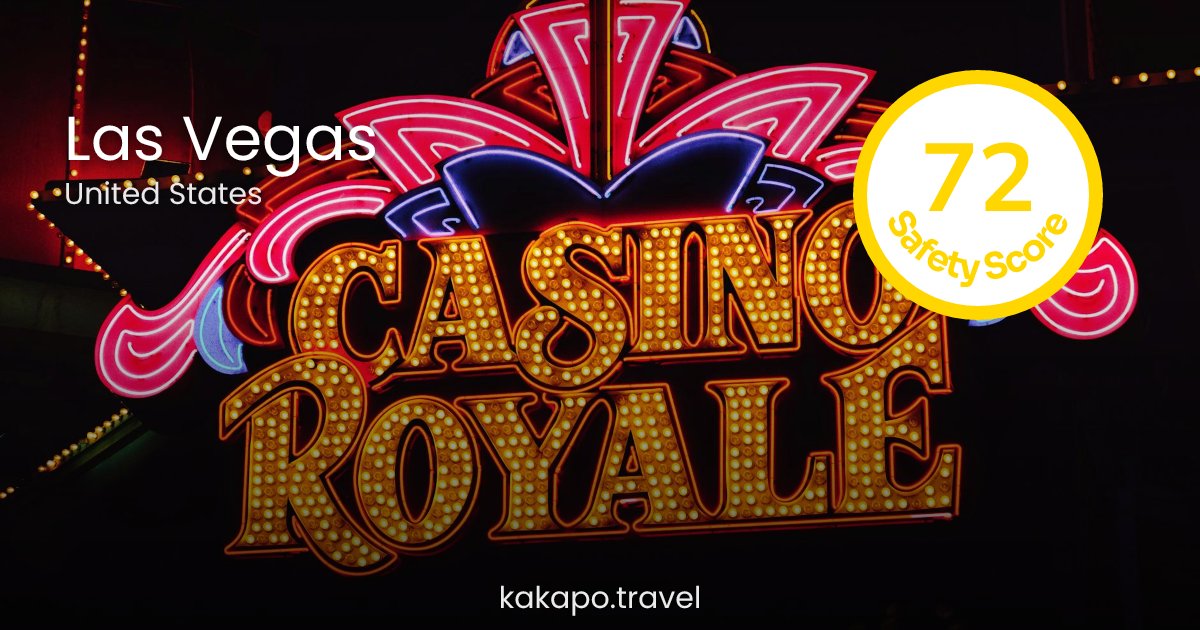 Is Las Vegas, United States safe? — Kakapo travel safety guide