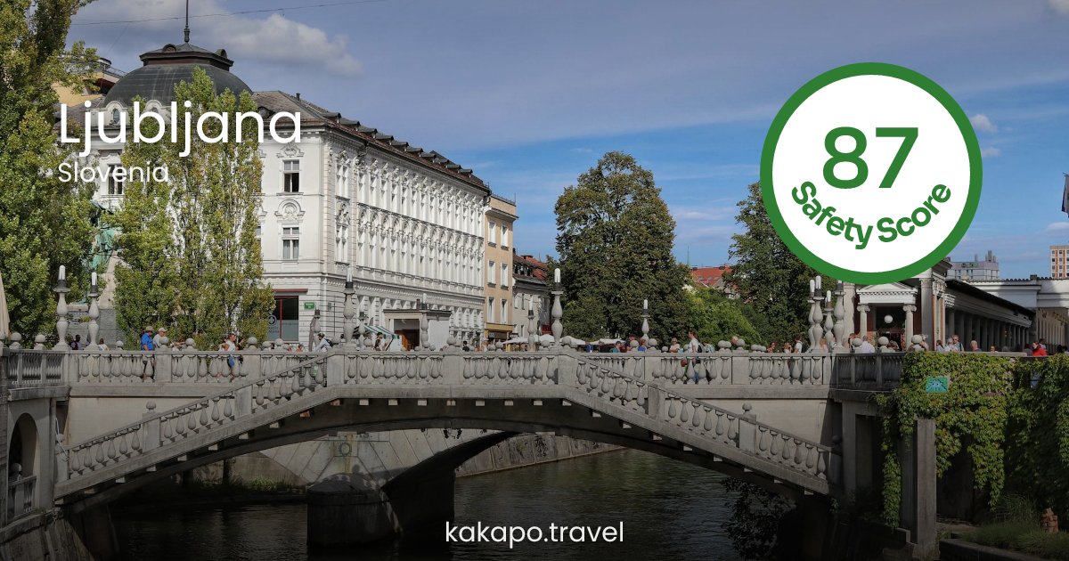 Is Ljubljana, Slovenia safe? — Kakapo travel safety guide