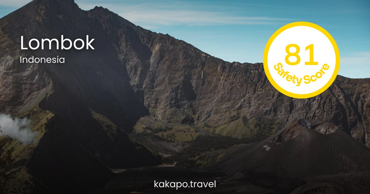Is Lombok, Indonesia safe? — Kakapo travel safety guide