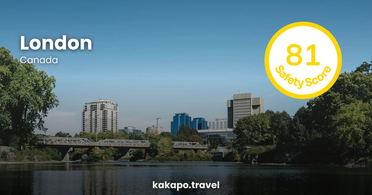 Is London, Canada safe? — Kakapo travel safety guide