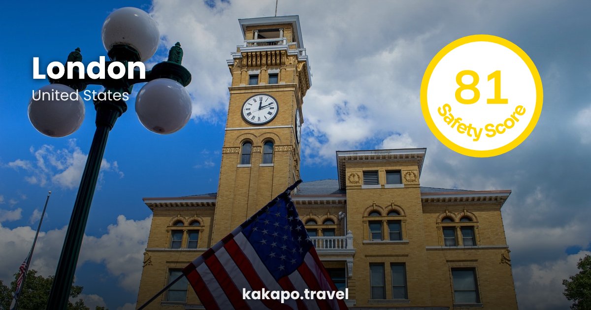 Is London, United States safe? — Kakapo travel safety guide