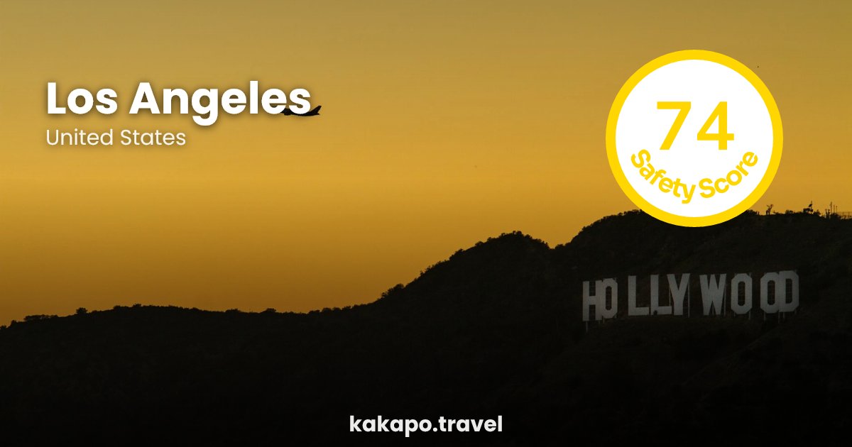 Is Los Angeles, United States safe? — Kakapo travel safety guide