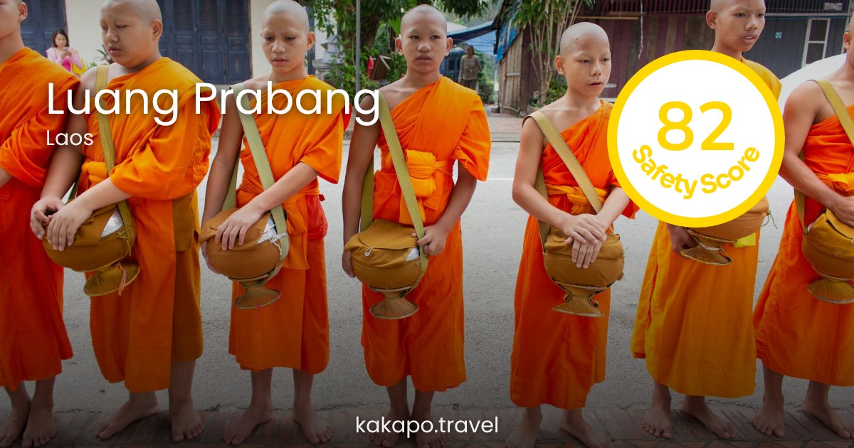Is Luang Prabang, Laos safe? — Kakapo travel safety guide
