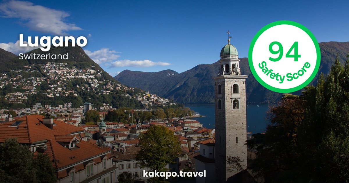 Is Lugano, Switzerland safe? — Kakapo travel safety guide