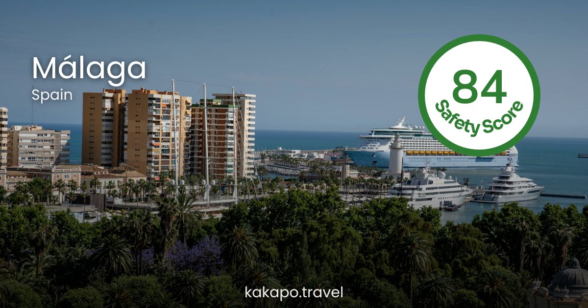 Is Málaga, Spain safe? — Kakapo travel safety guide