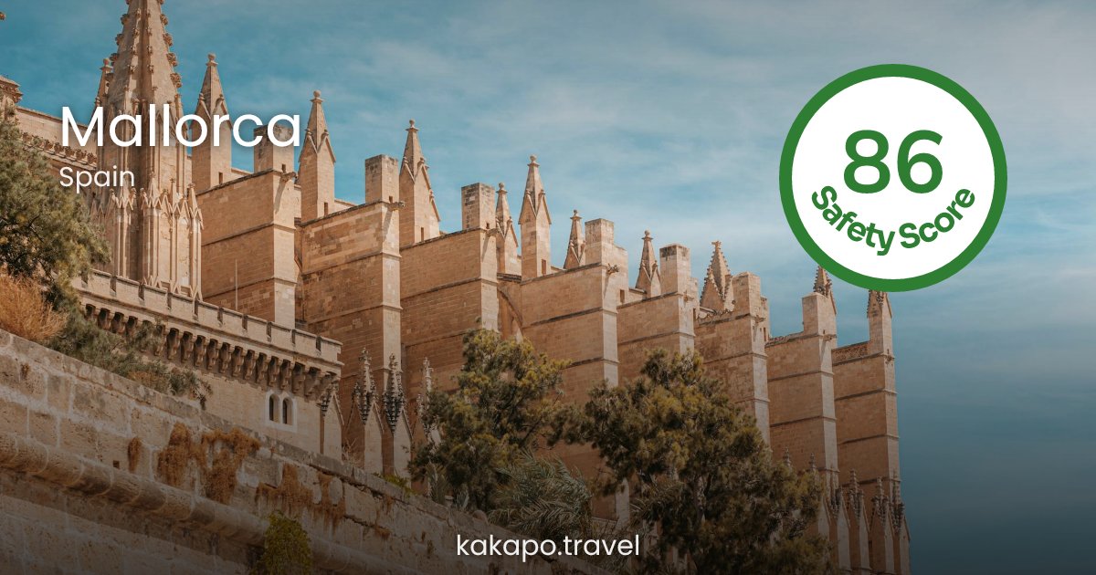 Is Mallorca, Spain safe? — Kakapo travel safety guide