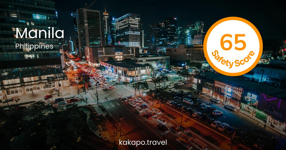 Is Manila, Philippines safe? — Kakapo travel safety guide