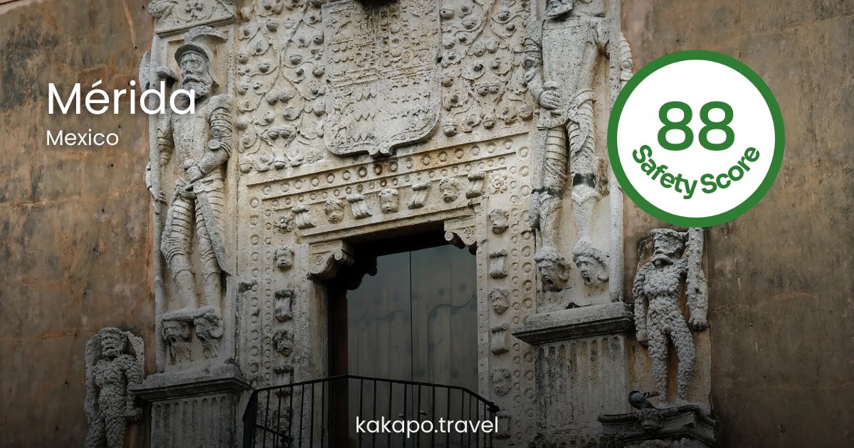 Is Mérida, Mexico safe? — Kakapo travel safety guide