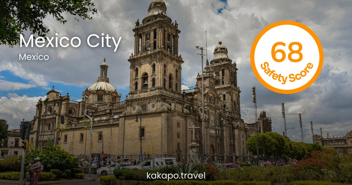 Is Mexico City, Mexico safe? — Kakapo travel safety guide