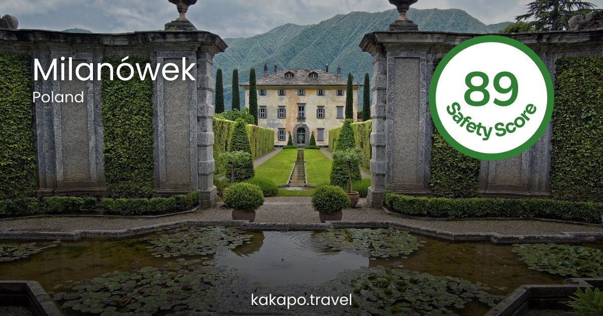 Is Milanówek, Poland safe? — Kakapo travel safety guide