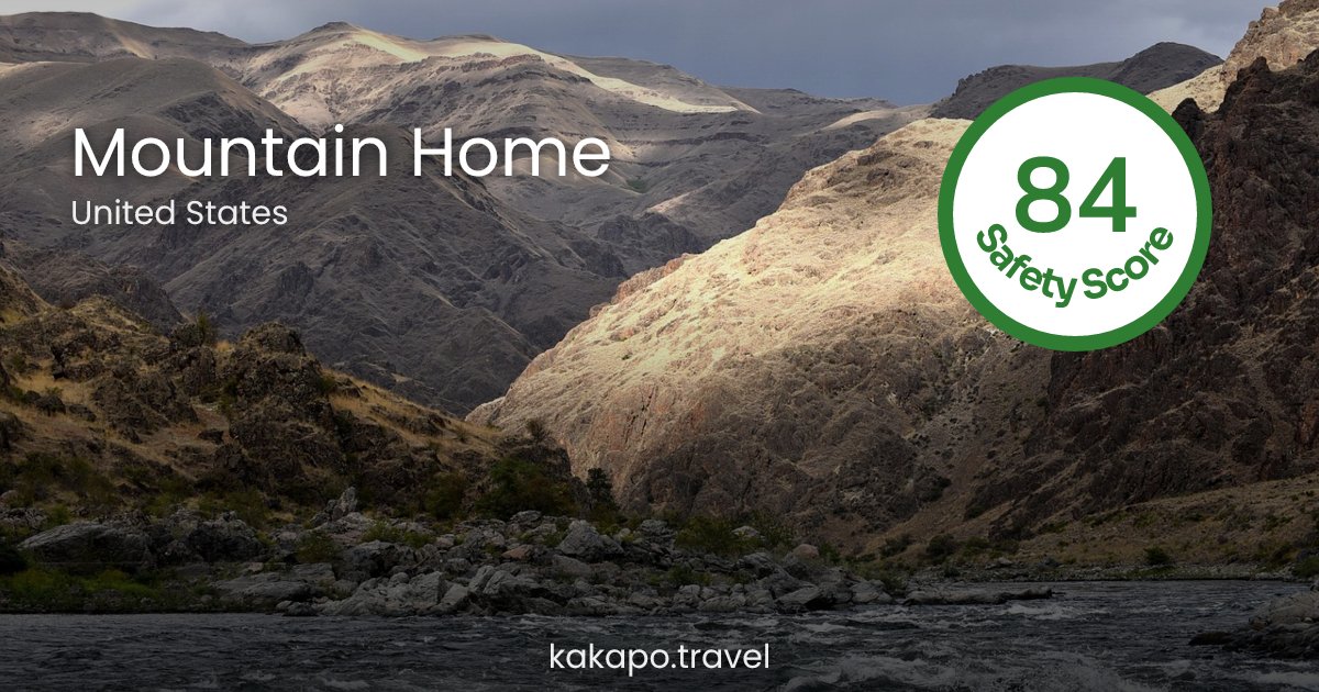 Is Mountain Home, United States safe? — Kakapo travel safety guide