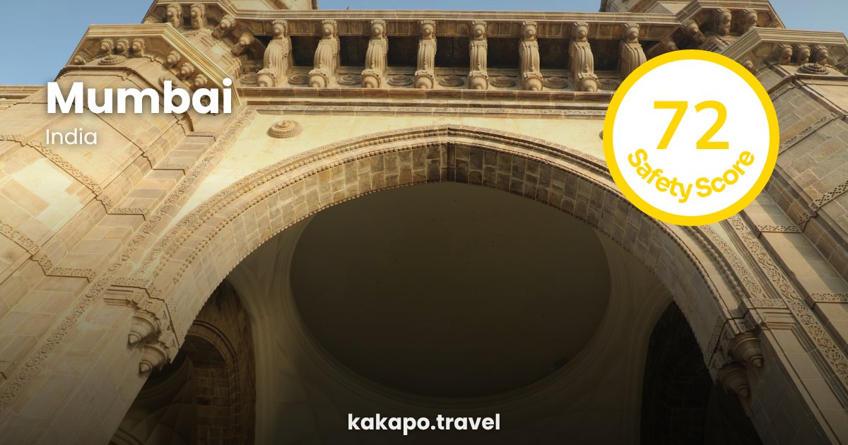 Is Mumbai, India safe? — Kakapo travel safety guide