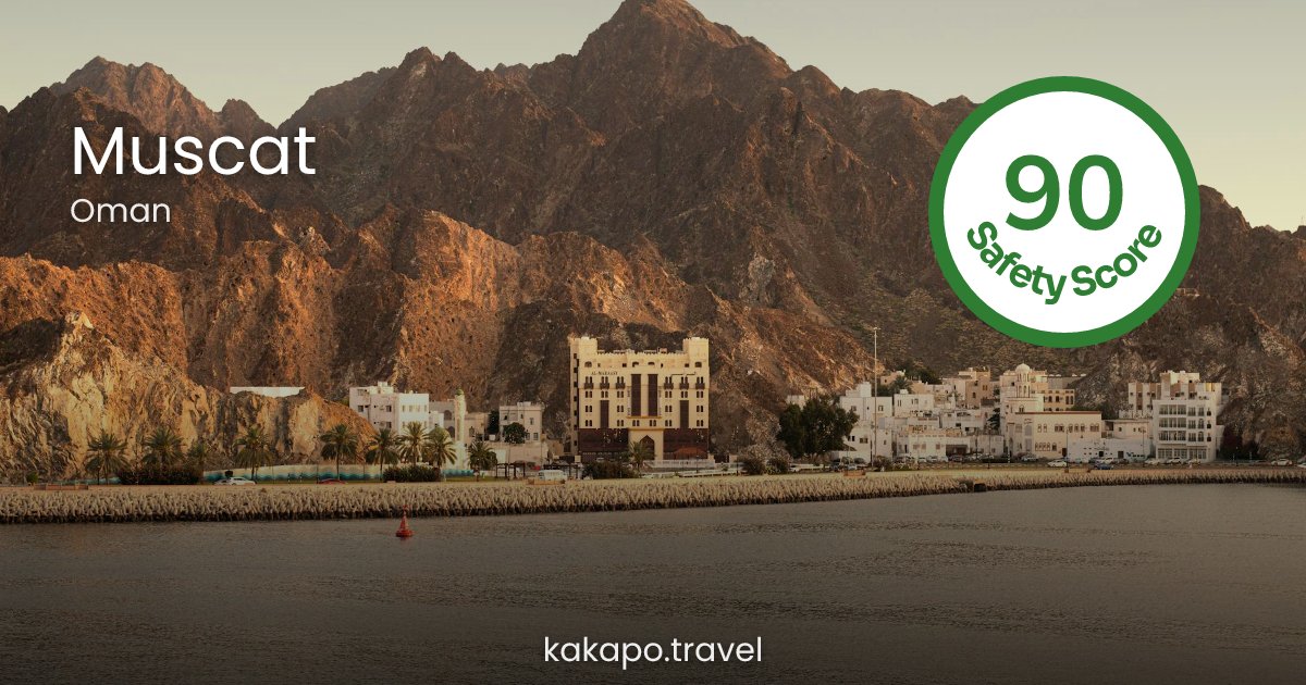 Is Muscat, Oman safe? — Kakapo travel safety guide