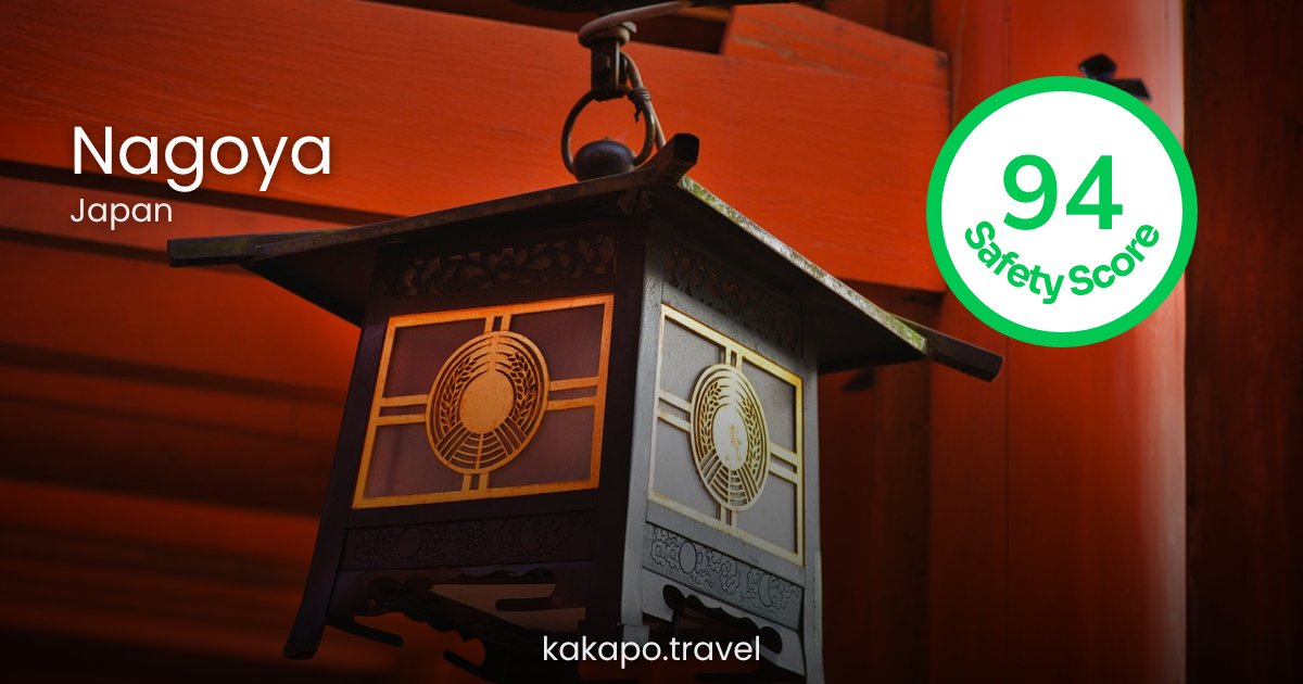 Is Nagoya, Japan safe? — Kakapo travel safety guide