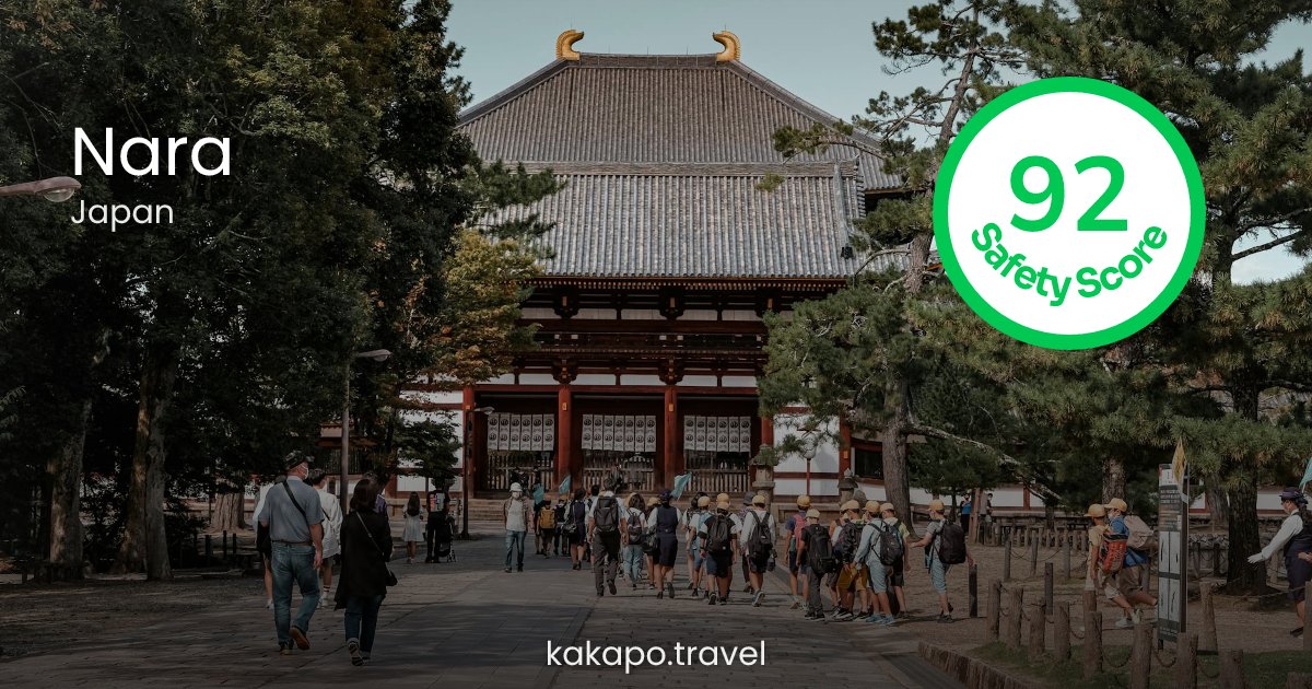 Is Nara, Japan safe? — Kakapo travel safety guide