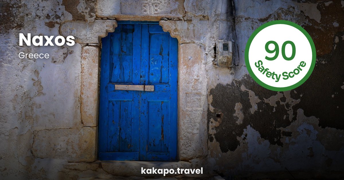 Is Naxos, Greece safe? — Kakapo travel safety guide