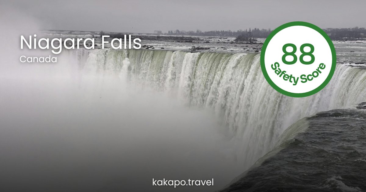 Is Niagara Falls, Canada safe? — Kakapo travel safety guide