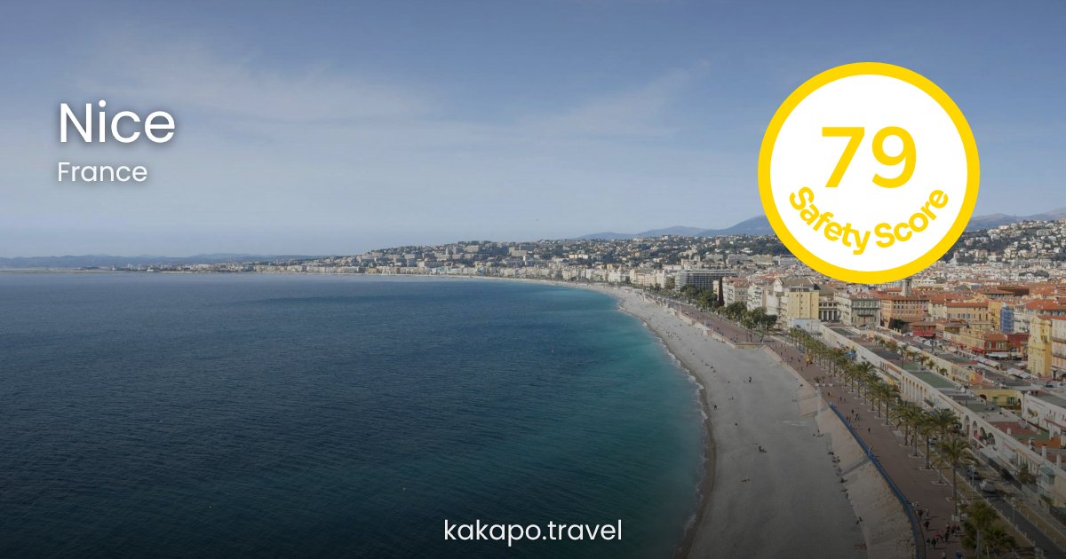 Is Nice, France safe? — Kakapo travel safety guide