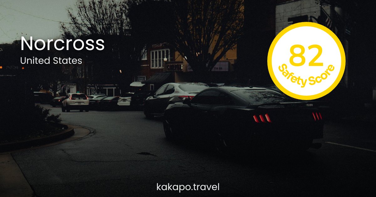 Is Norcross, United States safe? — Kakapo travel safety guide