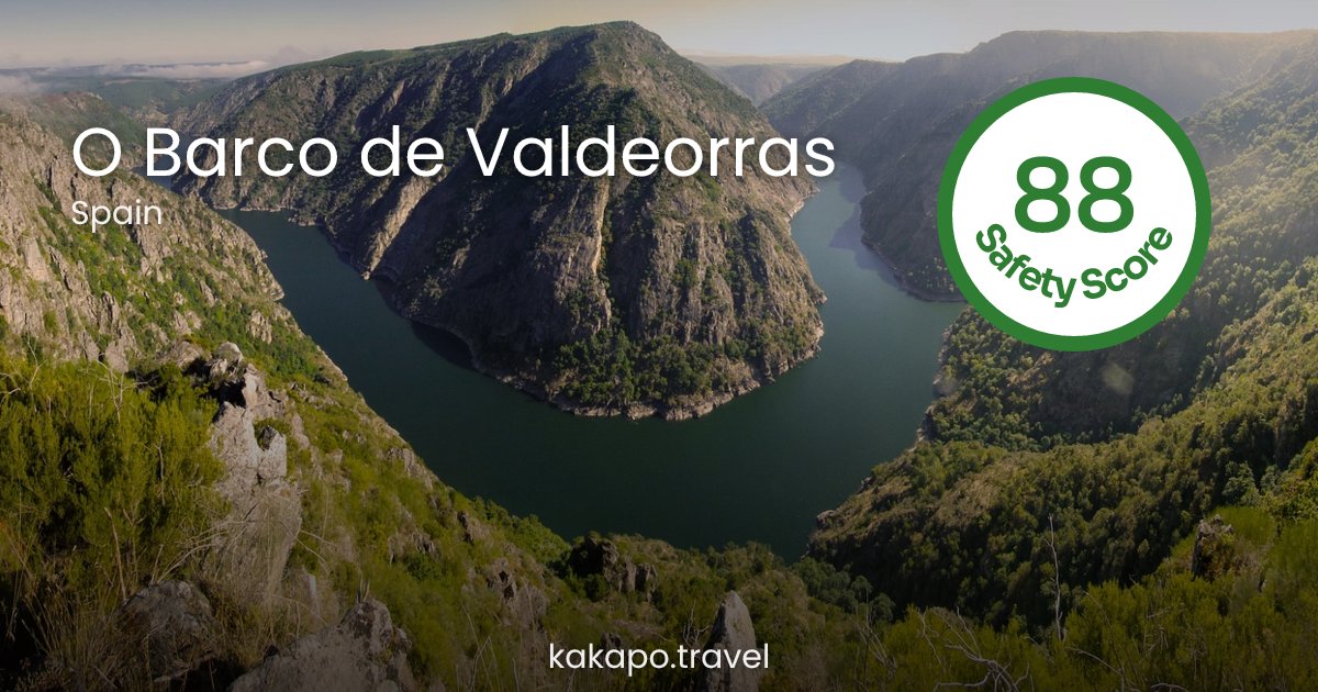 Is O Barco de Valdeorras, Spain safe? — Kakapo travel safety guide